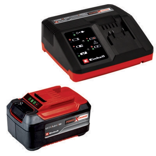 EINHELL 4512114 : ΣΕΤ ΤΑΧΥΦΟΡΤΙΣΤΗΣ + ΜΠΑΤΑΡΙΑ 18V 5,2Ah