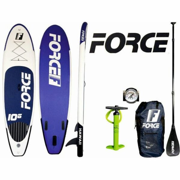 FORCE 0200-0210 : SUP ΦΟΥΣΚΩΤΟ HAWAII 10.6′ ΕΝΟΣ ΑΤΟΜΟΥ