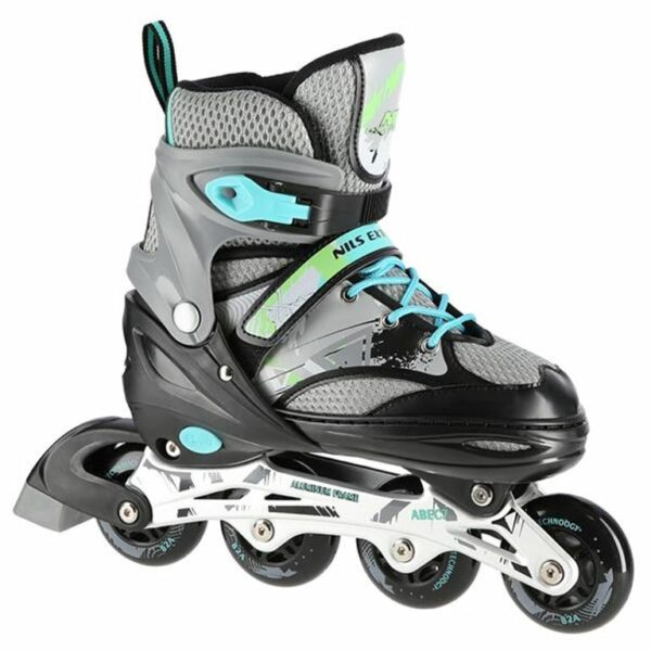 NILS EXTREME 16-01-175 : ΑΥΞΟΜΕΙΟΥΜΕΝΑ ΠΑΤΙΝΙΑ ROLLER NA 10602A INLINE SKATES ΜΑΥΡΟ S 31-34