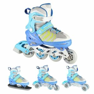 NILS EXTREME 16-21-085 : ΑΥΞΟΜΕΙΟΥΜΕΝΑ ROLLER NH18192 A 4 ΕΣ 1 ΜΠΛΕ S 29-33 IN-LINE SKATES/HOCKEY ICE SKATES