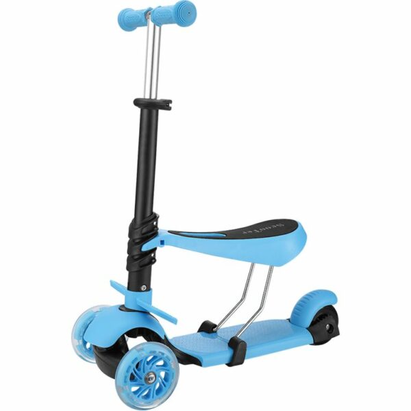 G&C GC-S979A BLK : SCOOTER 2 ΣΕ 1 FUN S979A ΜΠΛΕ