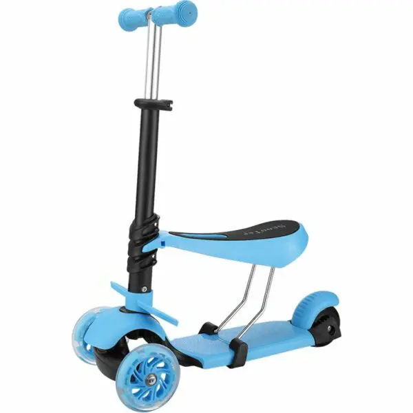 G&C GC-S979A BLK : SCOOTER 2 ΣΕ 1 FUN S979A ΜΠΛΕ