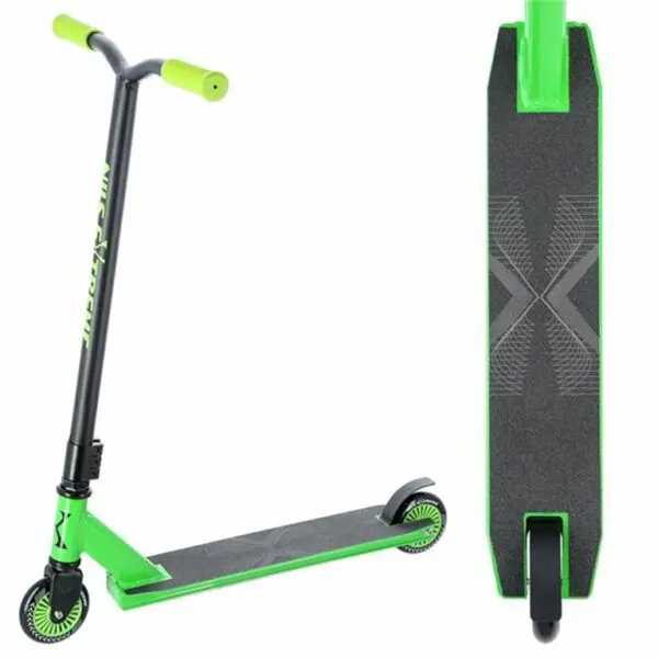NILS EXTREME 16-50-215 : SCOOTER HS106 ΜΑΥΡΟ/ΠΡΑΣΙΝΟ STUNT
