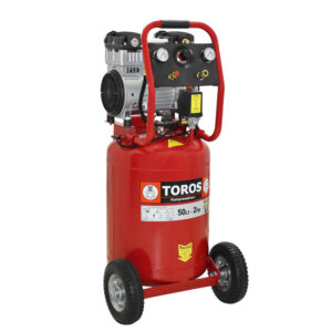 TOROS 40127 : ΑΕΡΟΣΥΜΠΙΕΣΤΗΣ ΚΑΘΕΤΟΣ 50LT/2HP OILFREE