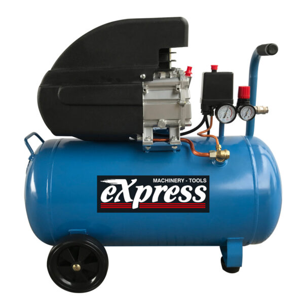 EXPRESS 40134 : ΑΕΡΟΣΥΜΠΙΕΣΤΗΣ ΜΟΝΟΜΠΛΟΚ ΛΑΔΙΟΥ 50Lt. 2Hp 184 Lt./min