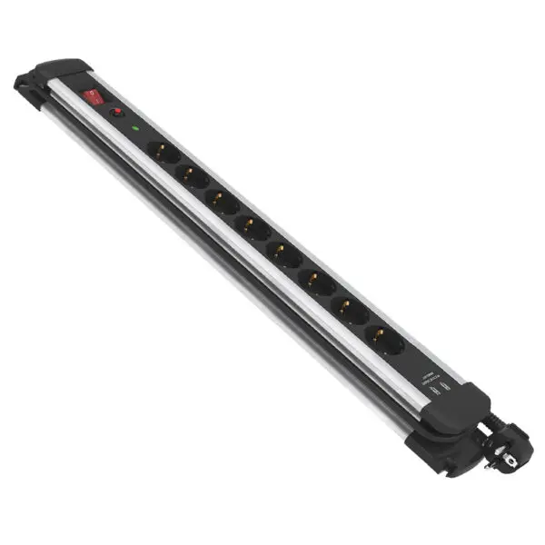 BULLE 607059 : ΠΟΛΥΠΡΙΖΟ PRO ΜΕ ΠΡΟΣΤΑΣΙΑ 8 ΘΕΣΕΩΝ+2χUSB 3m PROLINE