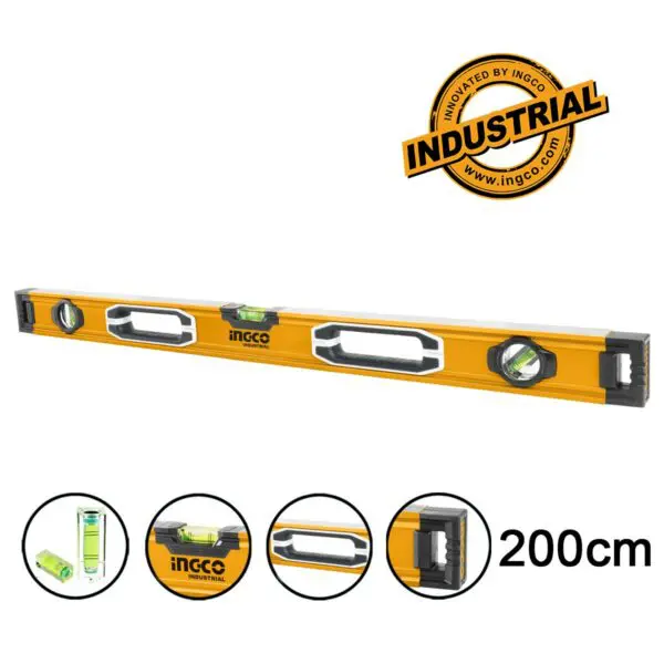 INGCO HSL08200 : Αλφάδι Βαρέος Τύπου 200cm