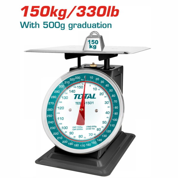 TOTAL TESA51501 : ΖΥΓΑΡΙΑ ΕΛΑΤΗΡΙΟΥ 150Kg