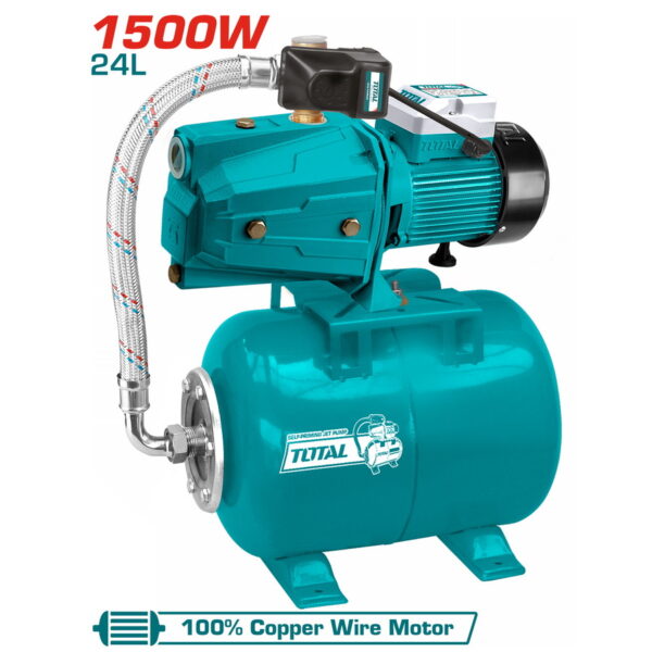 TOTAL TWP415006 : ΠΙΕΣΤΙΚΟ ΝΕΡΟΥ 1.500W / 2HP