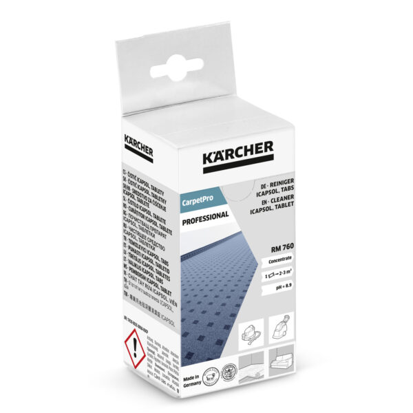 KARCHER 6.295-850.0 : ΚΑΘΑΡΙΣΤΙΚΟ CLEANER ICAPSOL RM 760 TABLET, 16 ΚΑΡΤΕΛΕΣ CarpetPro