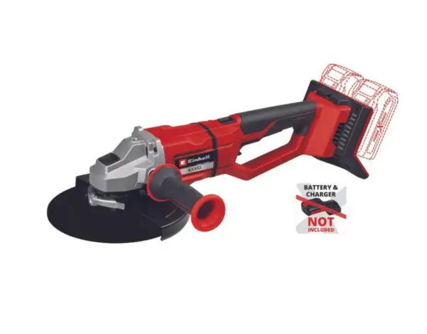 EINHELL 4431160 : ΓΩΝΙΑΚΟΣ ΤΡΟΧΟΣ ΜΠΑΤΑΡΙΑΣ AXXIO 36/230 Q BL - Solo