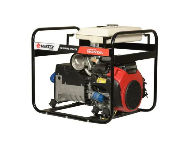 MASTER HG 14000E AVR : Γεννήτρια Βενζίνης Τετράχρονη με Μίζα Και Μέγιστη Ισχύ 11kVA