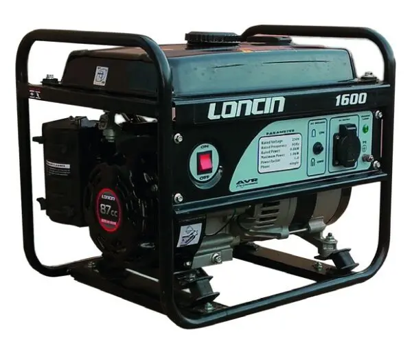 LONCIN LC 1600JS : Γεννήτρια Βενζίνης Τετράχρονη 0.9kW Με Σχοινί Αυτόματης Επαναφοράς 02LC1600JS