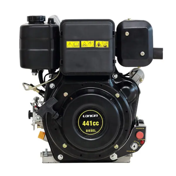 LONCIN D 440 EL. ST. : Κινητήρας Πετρελαίου 9.3HP με Καρέ 02D440FD