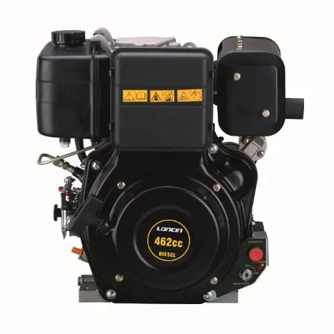 LONCIN D 460 EL.ST. (E) : Κινητήρας Πετρελαίου 10.2HP (Κοντός Άξονας) 02D460FD