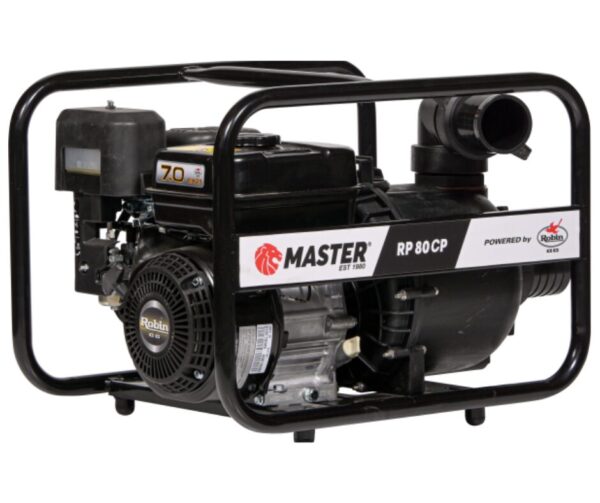 MASTER RP 80CP : Αντλητικό Συγκρότημα Βενζίνης 7hp με Κινητήρα ROBIN EX 21