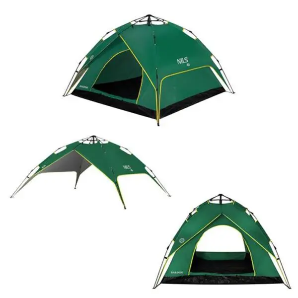 NILS CAMP 15-04-027 : ΣΚΗΝΗ CAMPING NC7819 TENT SHADOW ΠΡΑΣΙΝΗ 3 ΑΤΟΜΩΝ