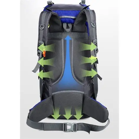 SOLDIER BLADE MS 7001GBL : ΣΑΚΙΔΙΟ ΠΛΑΤΗΣ ΑΔΙΑΒΡΟΧΟ 70ltr ΜΑΥΡΟ/ΓΚΡΙ